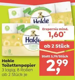 ADEG Hakle Toilettenpapier Angebot