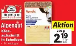 Lidl Käse- aufschnitt in Scheiben Angebot