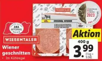 Lidl Wiener geschnitten Angebot