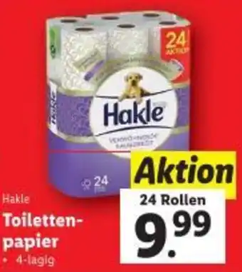 Lidl Toiletten- papier Angebot