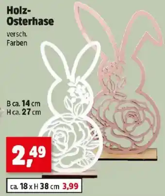 Thomas Philipps Holz- Osterhase Angebot