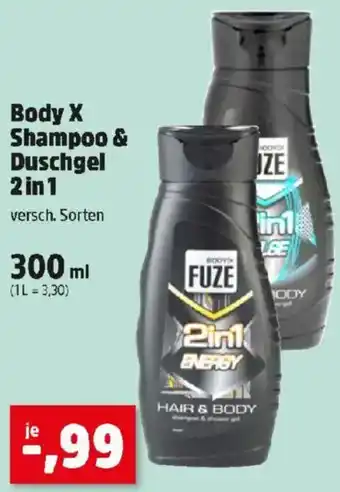 Thomas Philipps Body X Shampoo & Duschgel Angebot