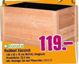 Hornbach Hochbeet klassisch Angebot