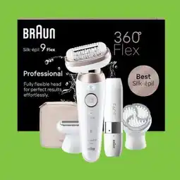 0815 Braun Epiliergerät Silk-épil 9-360 3D SensoSmart Angebot