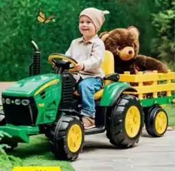 Hofer Peg-Perego E-traktor mit Anhänger Angebot