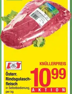 Maximarkt Rindsgulasch- fleisch Angebot