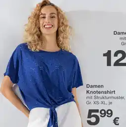 KiK Damen Knotenshirt Angebot