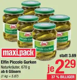 Maximarkt Piccolo Gurken Angebot