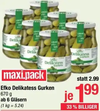 Maximarkt Delikatess Gurken Angebot