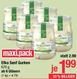 Maximarkt Senf Gurken Angebot