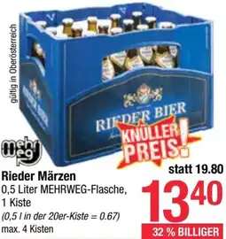 Maximarkt Rieder Märzen Angebot