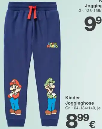 KiK Kinder Jogginghose Angebot