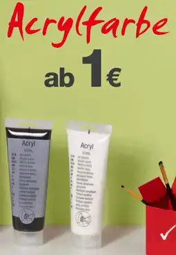 KiK Acrylfarbe Angebot