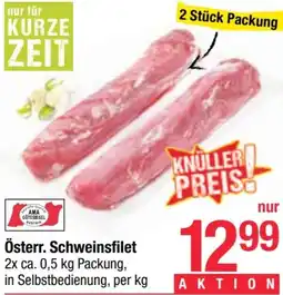 Maximarkt Schweinsfilet Angebot