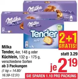 Maximarkt Tender, oder Küchlein, Angebot