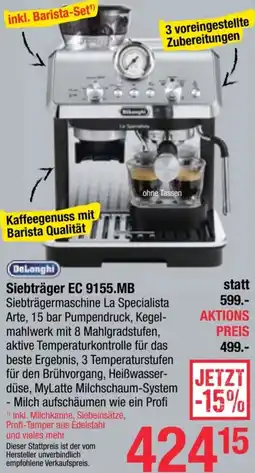 Maximarkt Siebträger Angebot