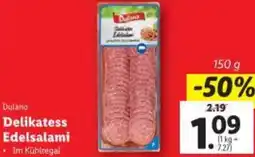 Lidl Delikatess Edelsalami Angebot