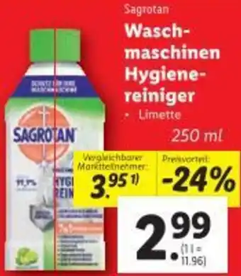 Lidl Wasch- maschinen Hygiene- reiniger Angebot