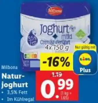 Lidl Natur- joghurt Angebot