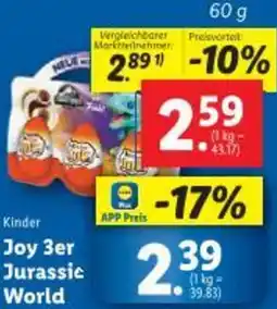 Lidl Joy Jurassic World Angebot