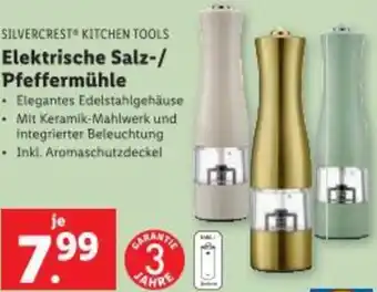 Lidl Elektrische Salz-/ Pfeffermühle Angebot