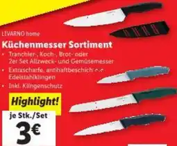 Lidl Küchenmesser Sortiment Angebot