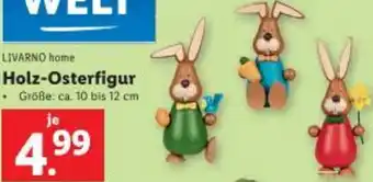 Lidl Holz-Osterfigur Angebot