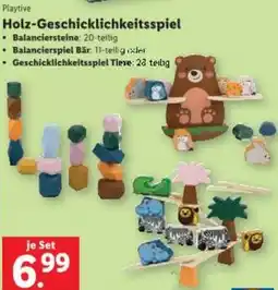 Lidl Holz-Geschicklichkeitsspiel Angebot