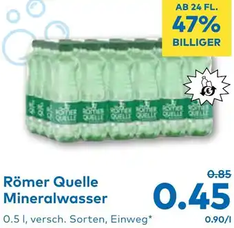 T&G Mineralwasser Angebot