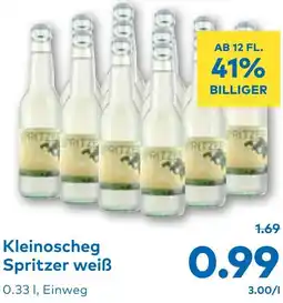 T&G Kleinoscheg Spritzer weiß Angebot