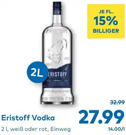 T&G Eristoff Vodka Angebot