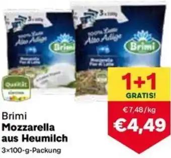 MPreis Mozzarella Angebot