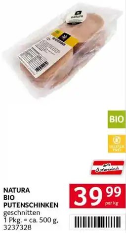 Transgourmet Natura bio putenschinken Angebot