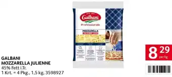 Transgourmet Mozzarella julienne Angebot