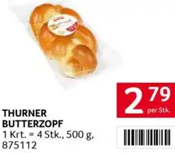 Transgourmet Thurner butterzopf Angebot