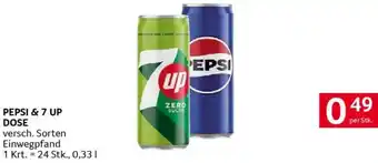 Transgourmet Pepsi & 7 up dose Angebot