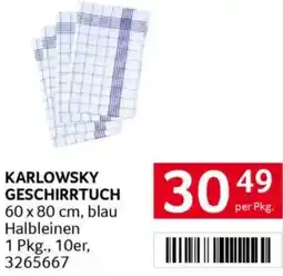 Transgourmet Karlowsky geschirrtuch Angebot