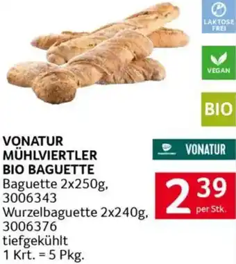 Transgourmet Bio baguette Angebot