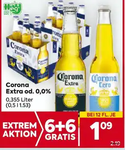 Billa Corona Extra od. 0,0% Angebot