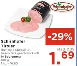 Unimarkt Schirnhofer Tiroler Angebot