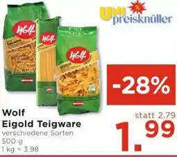 Unimarkt Wolf Eigold Teigware Angebot