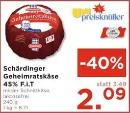 Unimarkt Schärdinger Geheimratskäse 45% F.i.T Angebot