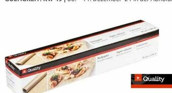 Transgourmet Backpapier Natur Angebot