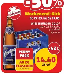 PENNY Wieselburger gold Angebot