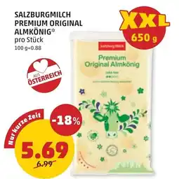 PENNY Salzburgmilch premium original almkönig Angebot