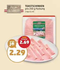 PENNY Toastschinken Angebot