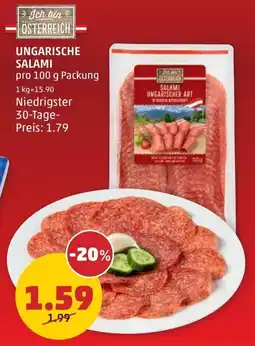 PENNY Ungarische salami Angebot