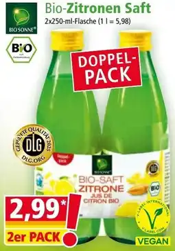 Norma Bio-zitronen saft Angebot