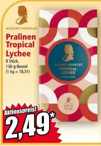 Norma Pralinen tropical lychee Angebot