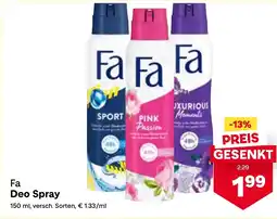 MPreis Deo spray Angebot